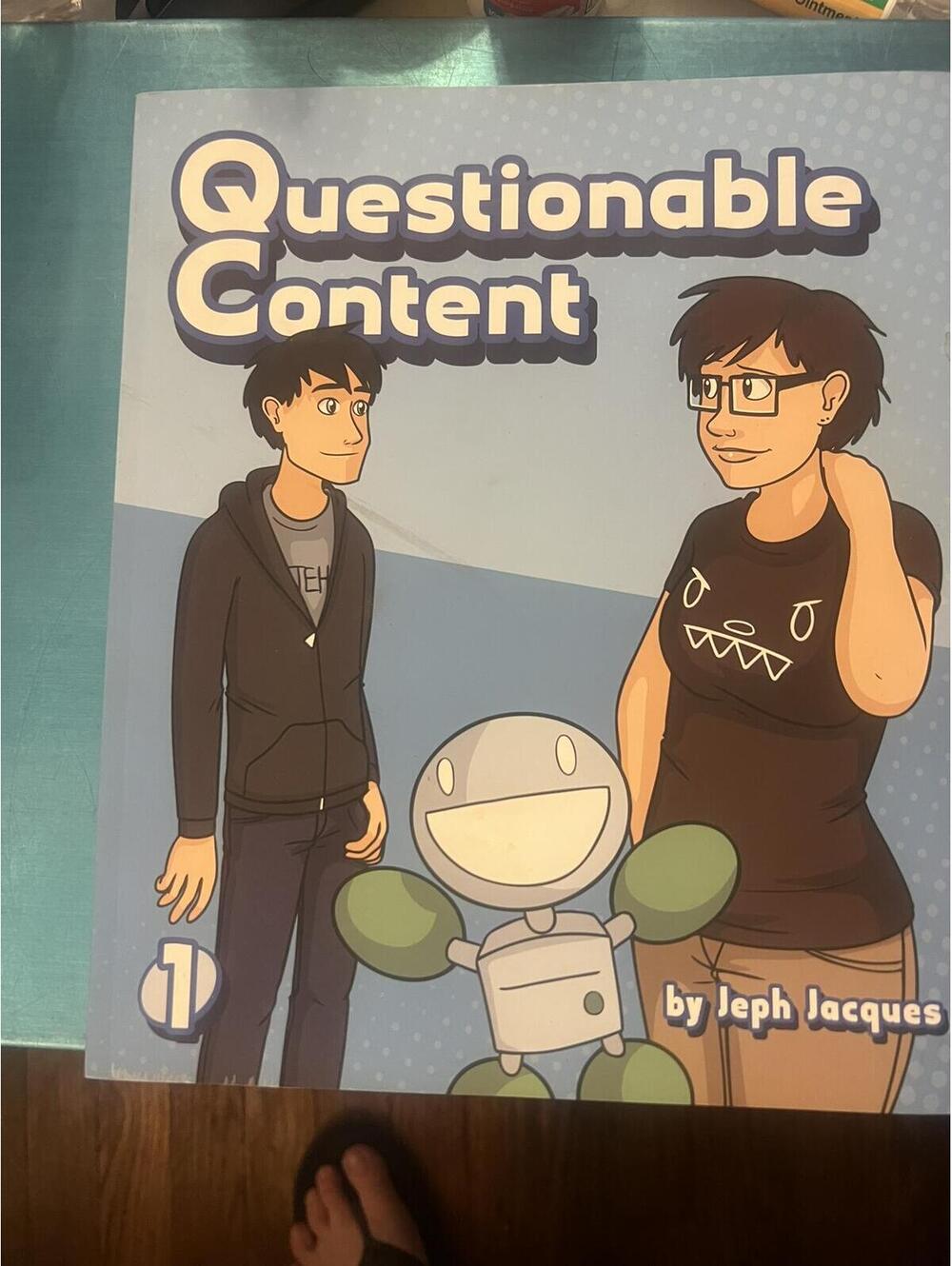 Questionable Content Vol. 1 by Jeph Jacques - Signed Graphic Novel